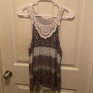 Patterned tank top